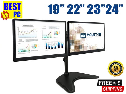 Dual monitor setup - monitor, 19"